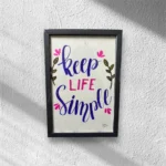 Calligraphy_KeeplifeSimple