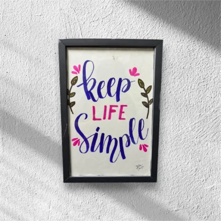 Calligraphy_KeeplifeSimple