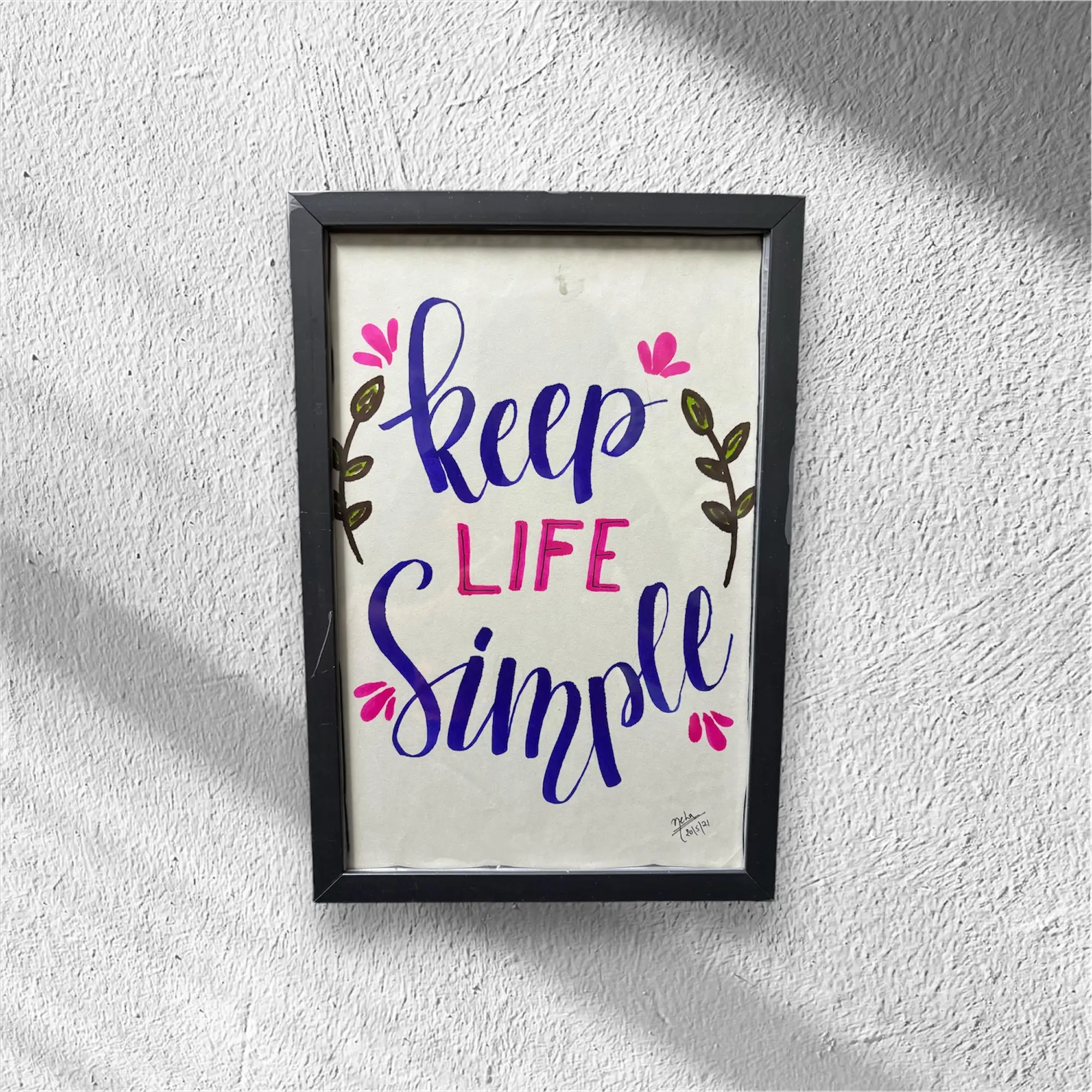 Calligraphy_KeeplifeSimple Calligraphy_KeeplifeSimple