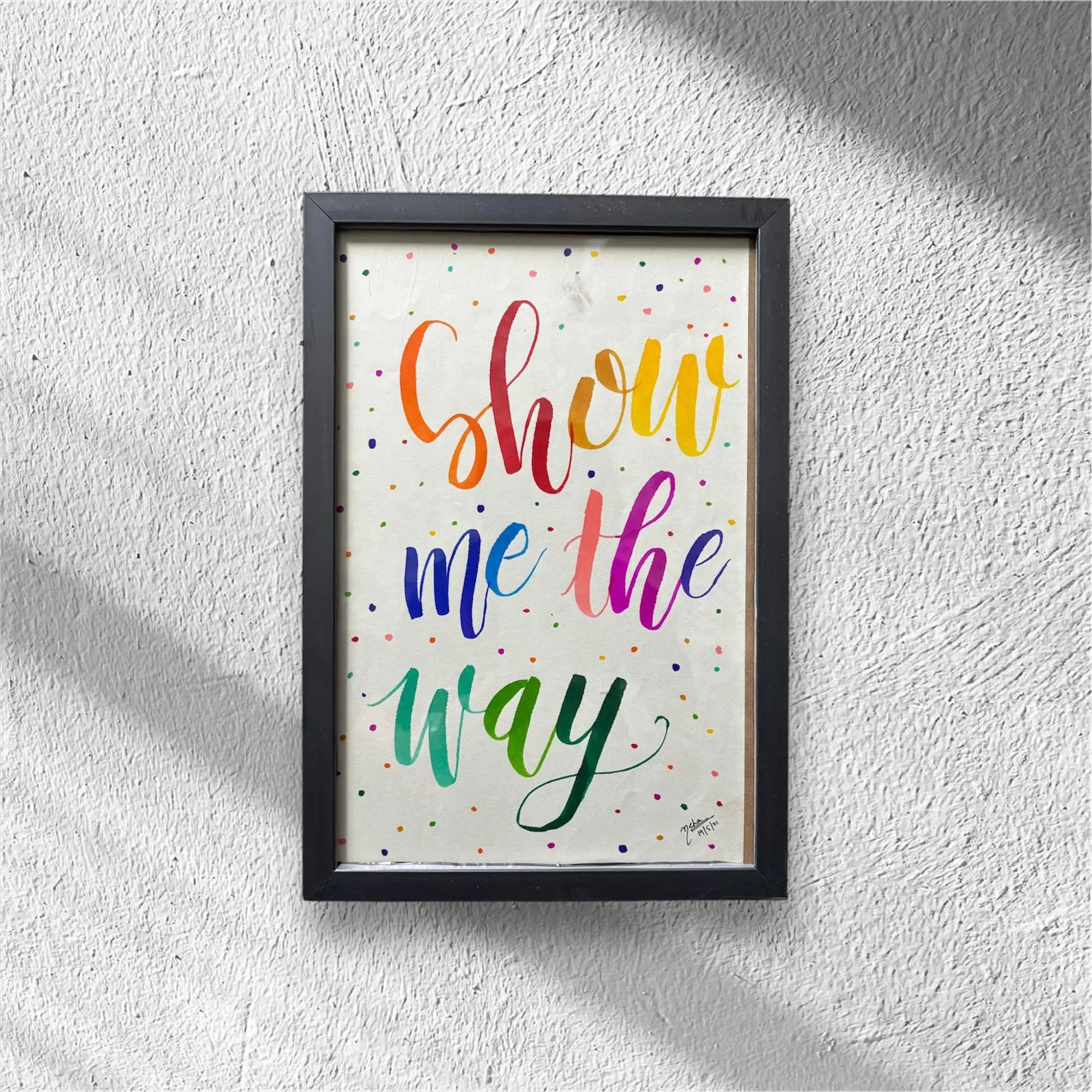 Calligraphy_Showmetheway Show Me The Way