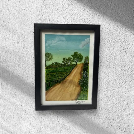 Painting_VillageRoad